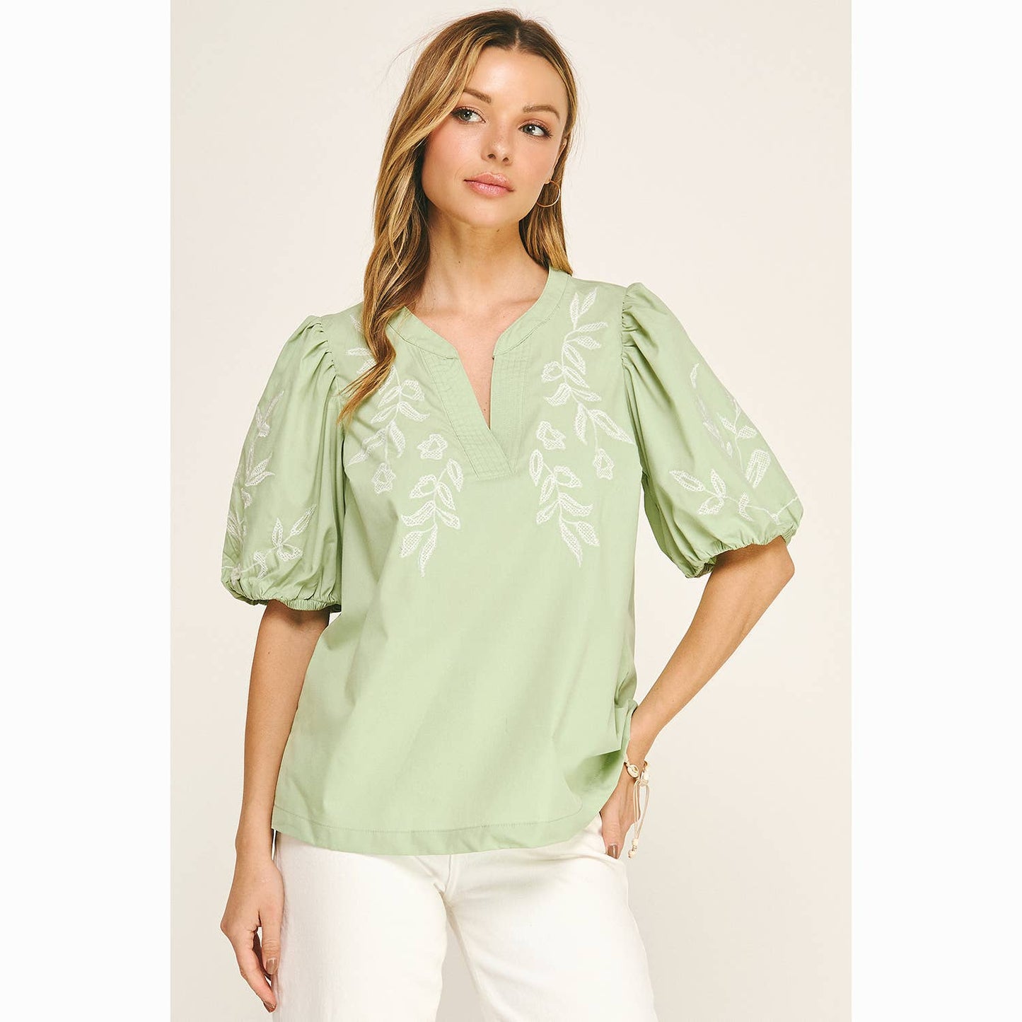 Ivy Embroidered Top