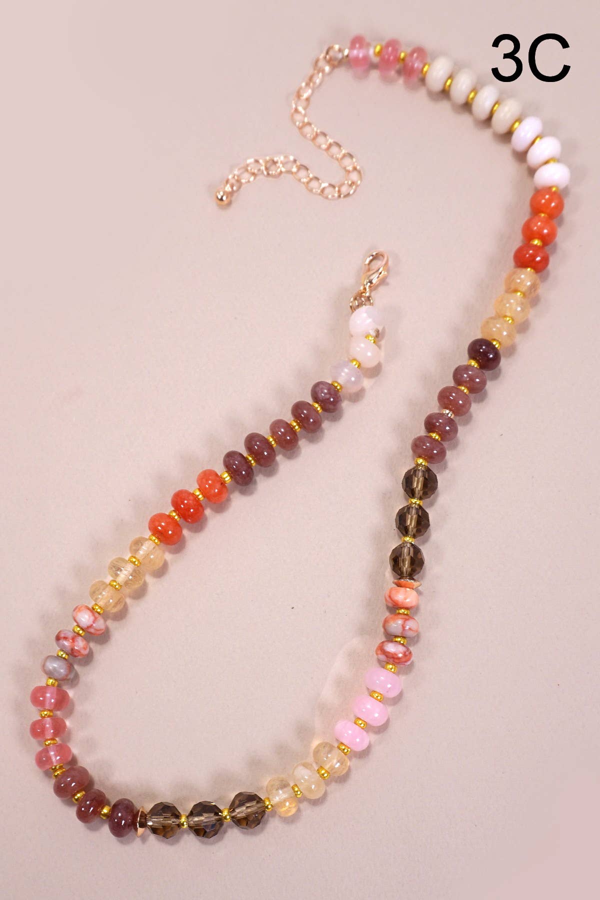 Emmy Glass Bead Necklace