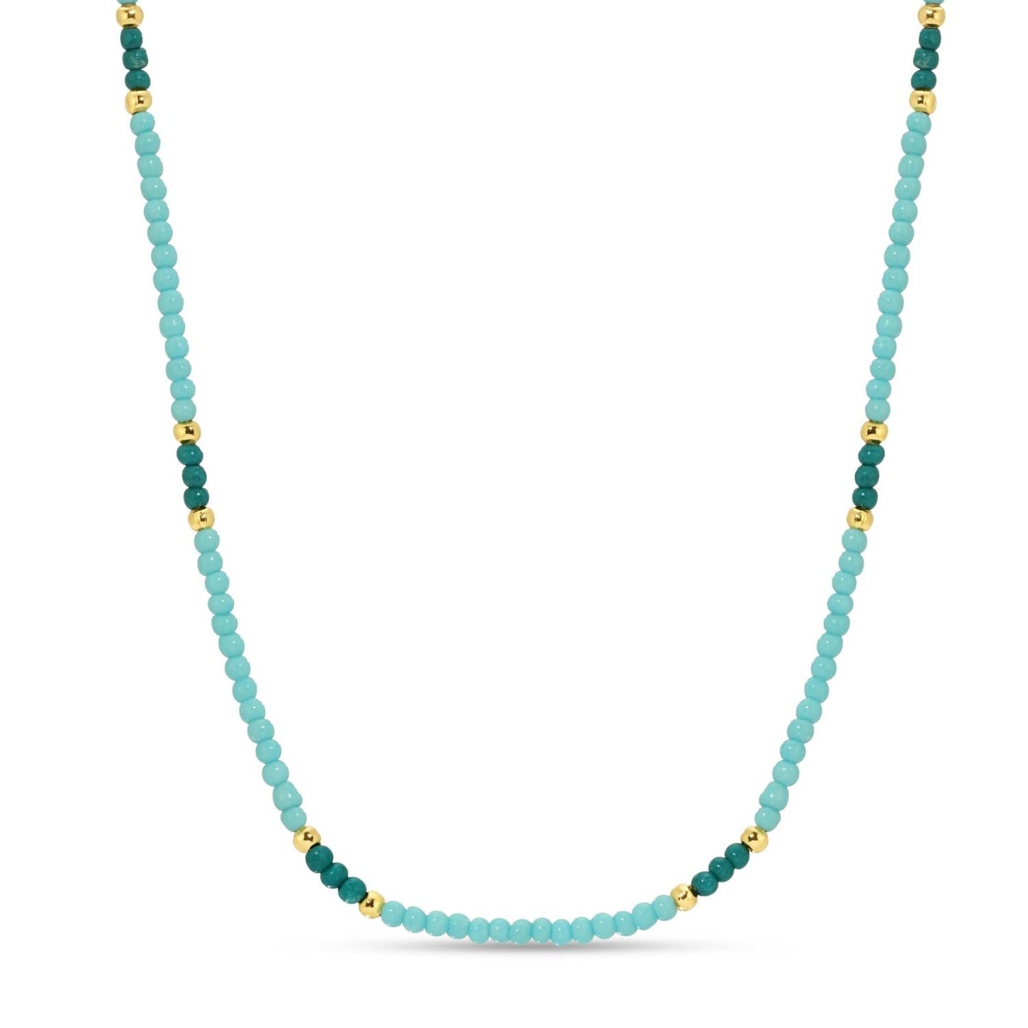 Splendid Iris Seed Bead Necklaces
