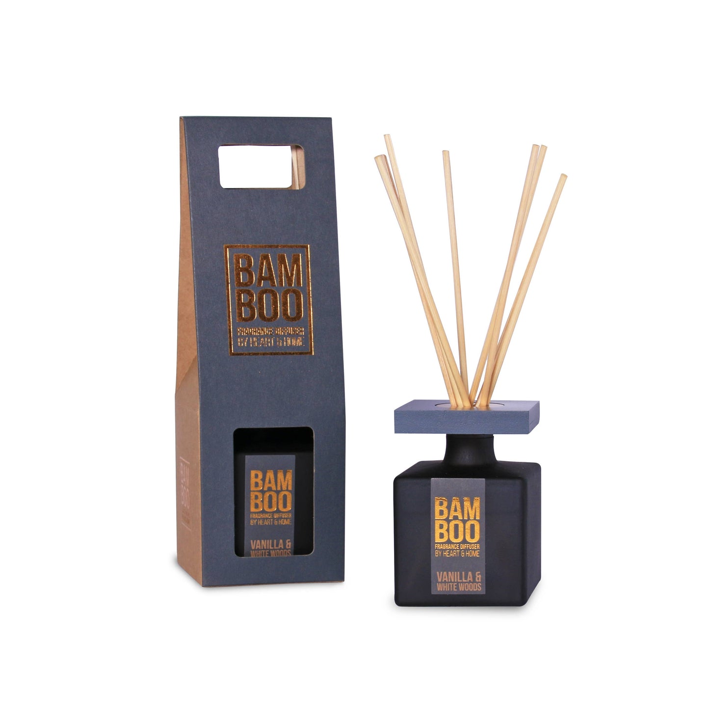 Reed Diffuser - Vanilla & White Woods