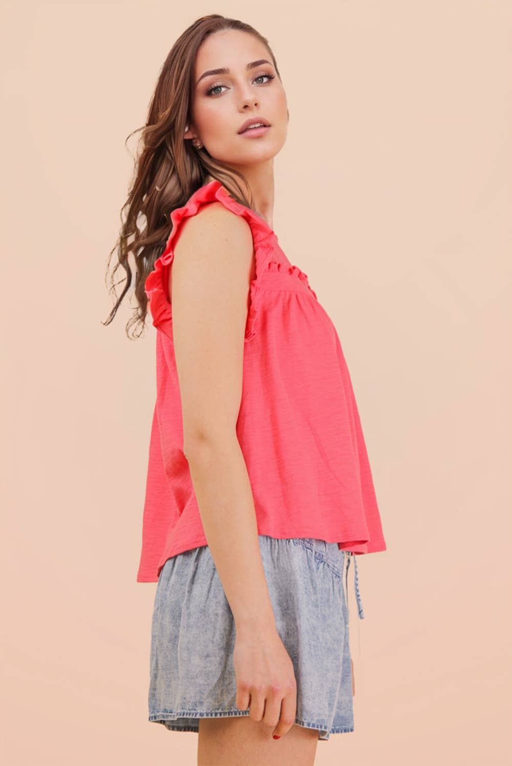 Marley Ruffle Top