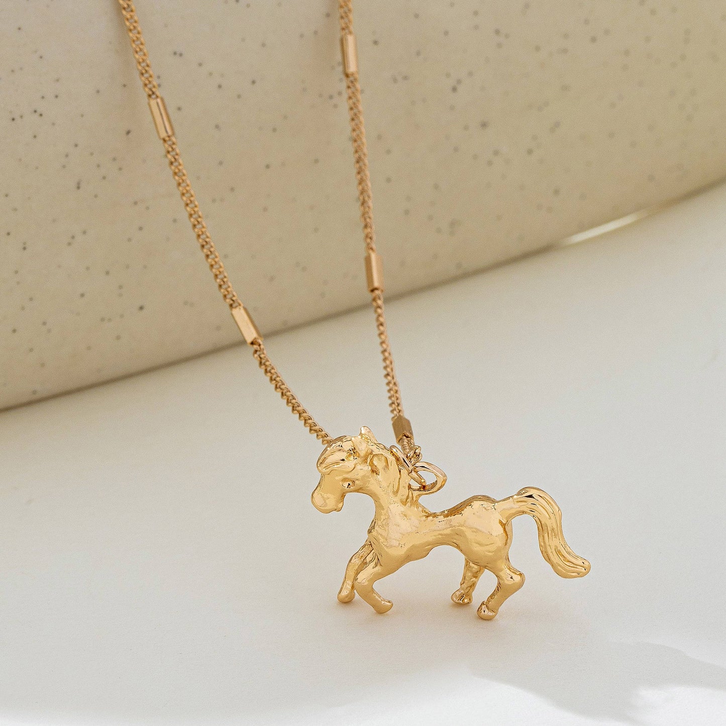 Horse Pendant Necklace