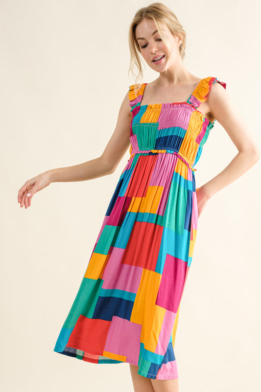 Square Block Dress