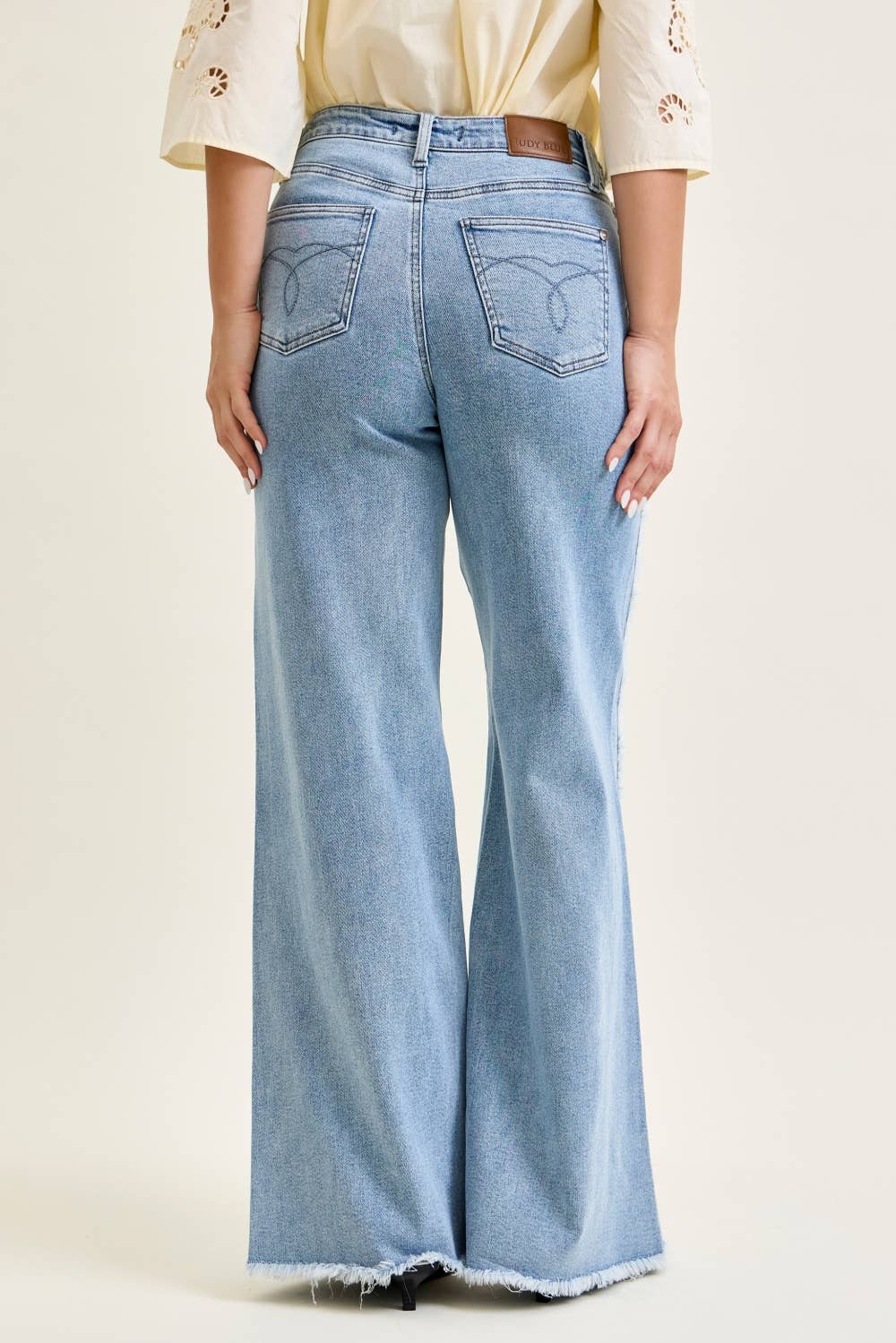 Judy Blue Jeans Raw Twisted Outseam