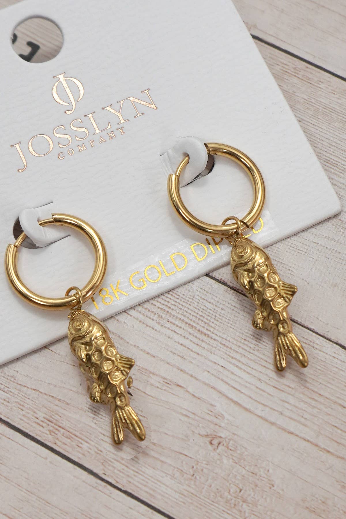 Waterproof Sardine Earrings