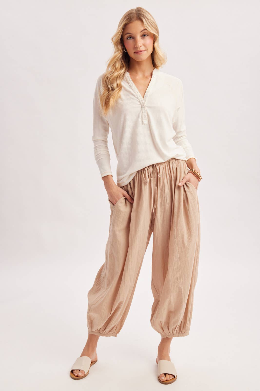 Boho Drawstring Pants