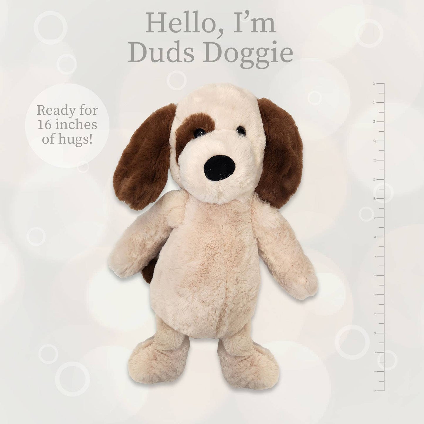 World's Softest 10 inch - Lushee Duds Doggie Plush Toy
