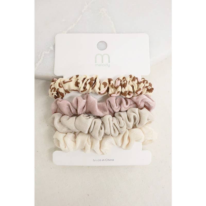 Leopard Scrunchie Set