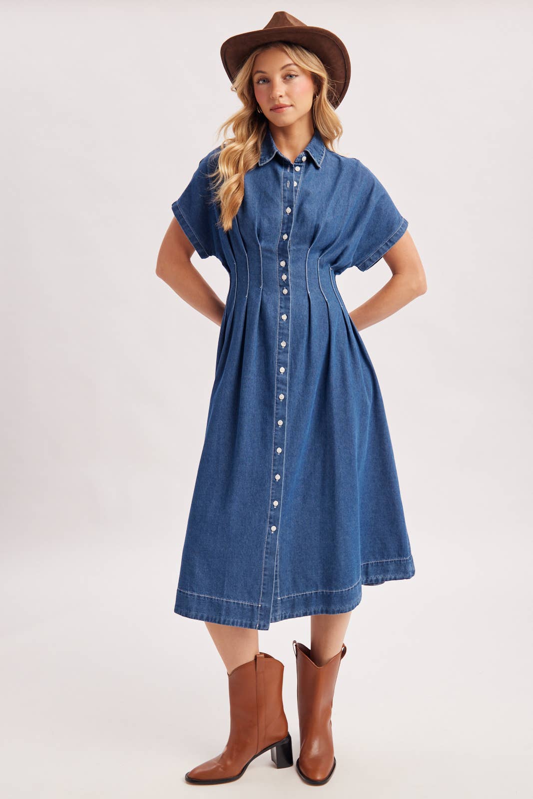 Brooklyn Denim Dress