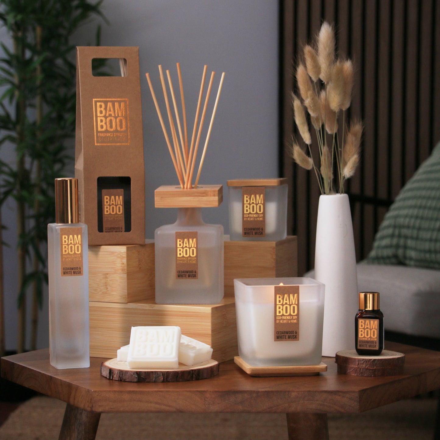 Reed Diffuser - Cedarwood & White Musk