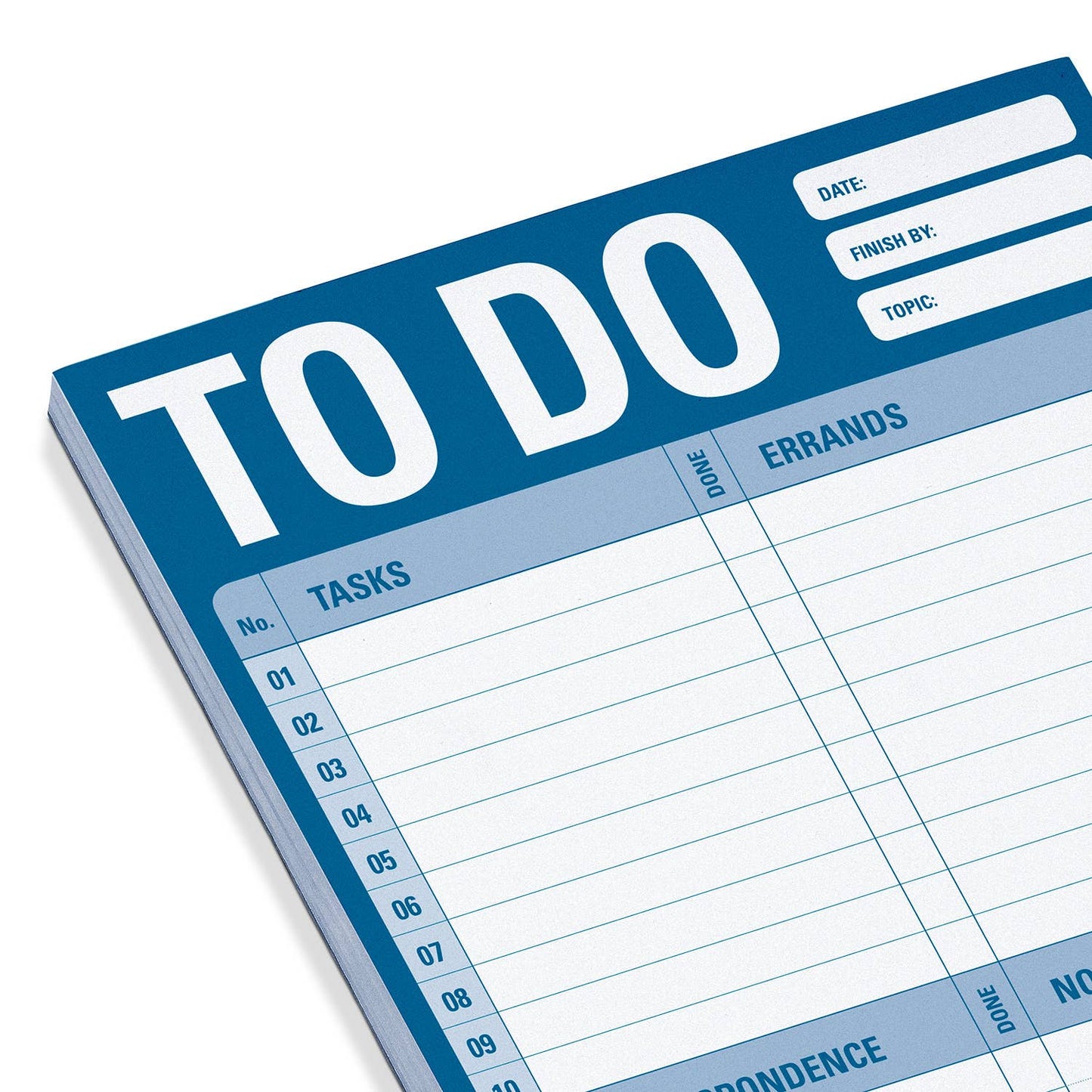 To Do Pad - Organized Notepad, 60 Sheets