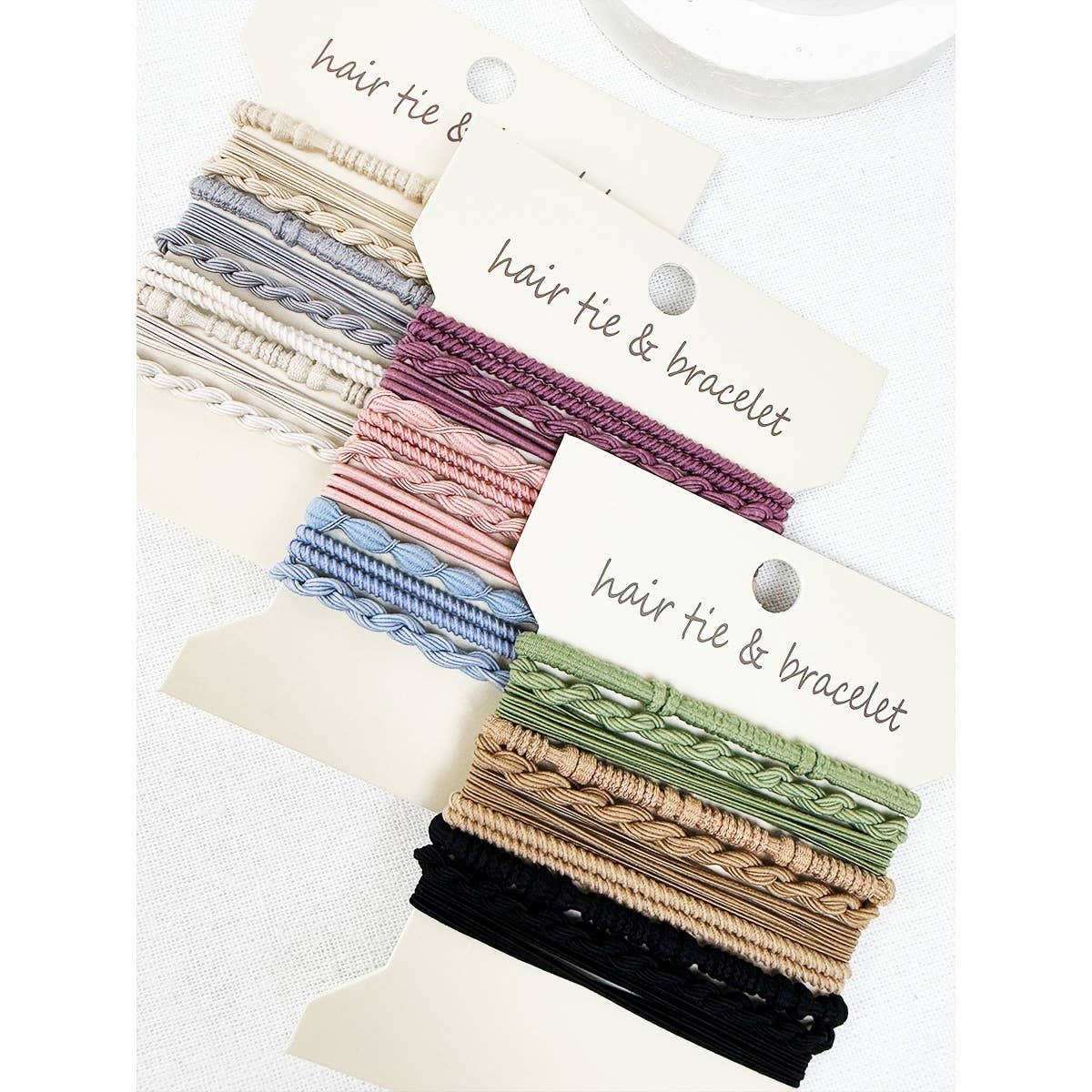 Boho Inspired Hair Tie Bracelets