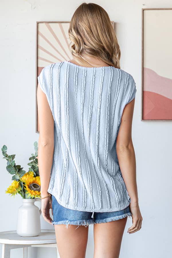 Cleo Textured Top