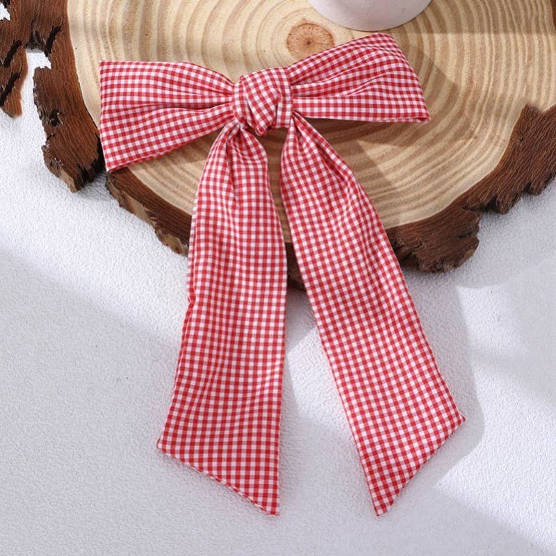 Gingham Bow