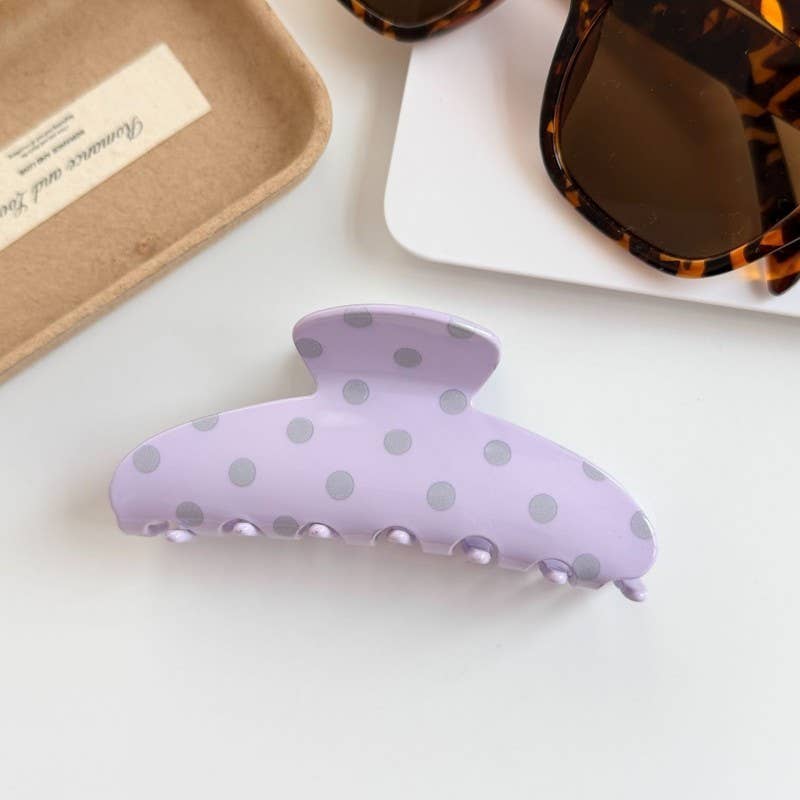 Polka Dot Hair Clip