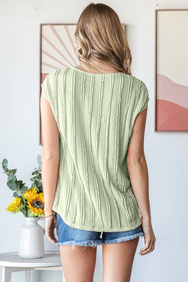Cleo Textured Top