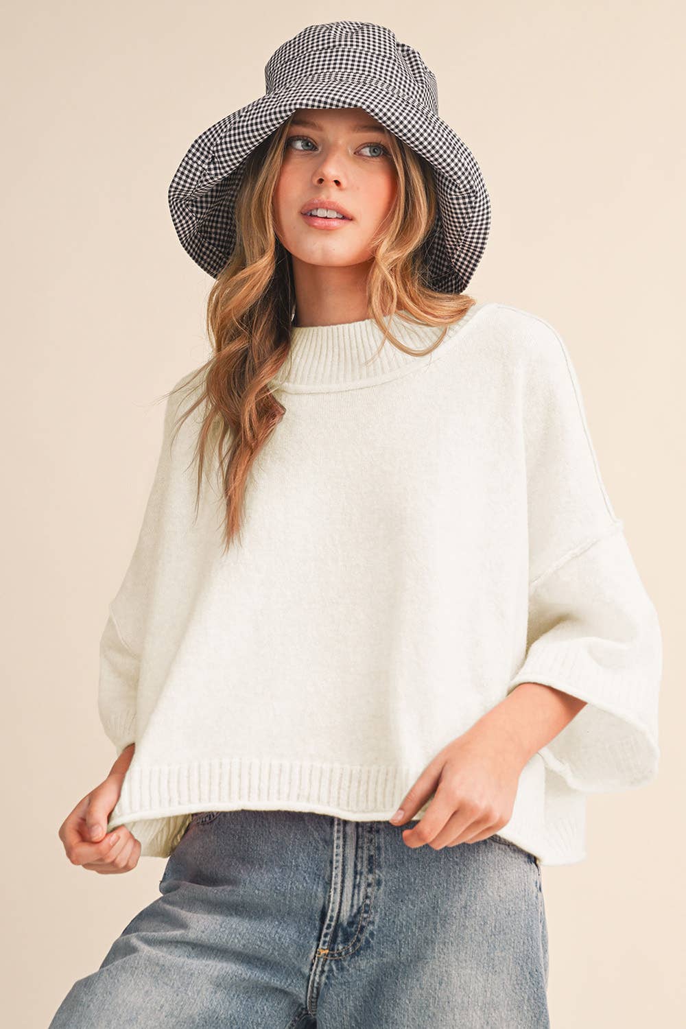 Marley Knit Short Sleeve Sweater