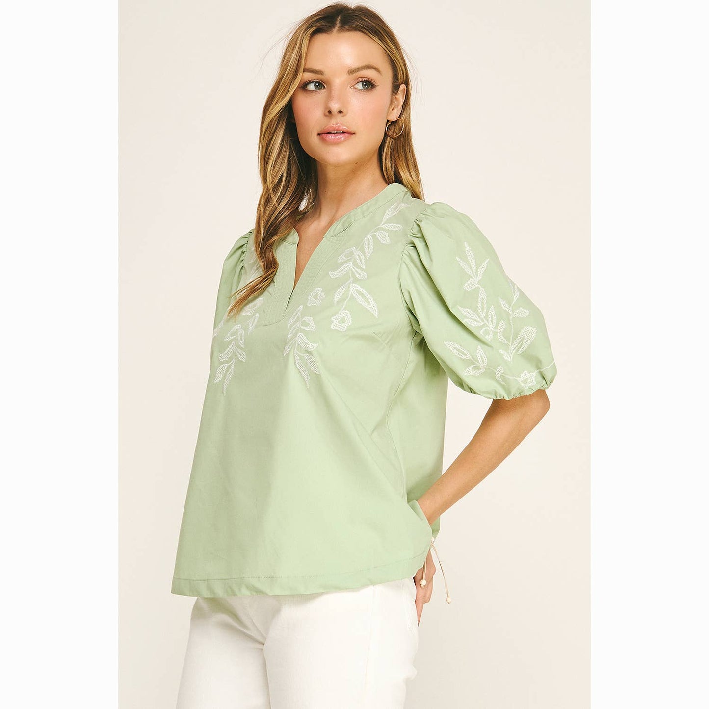 Ivy Embroidered Top