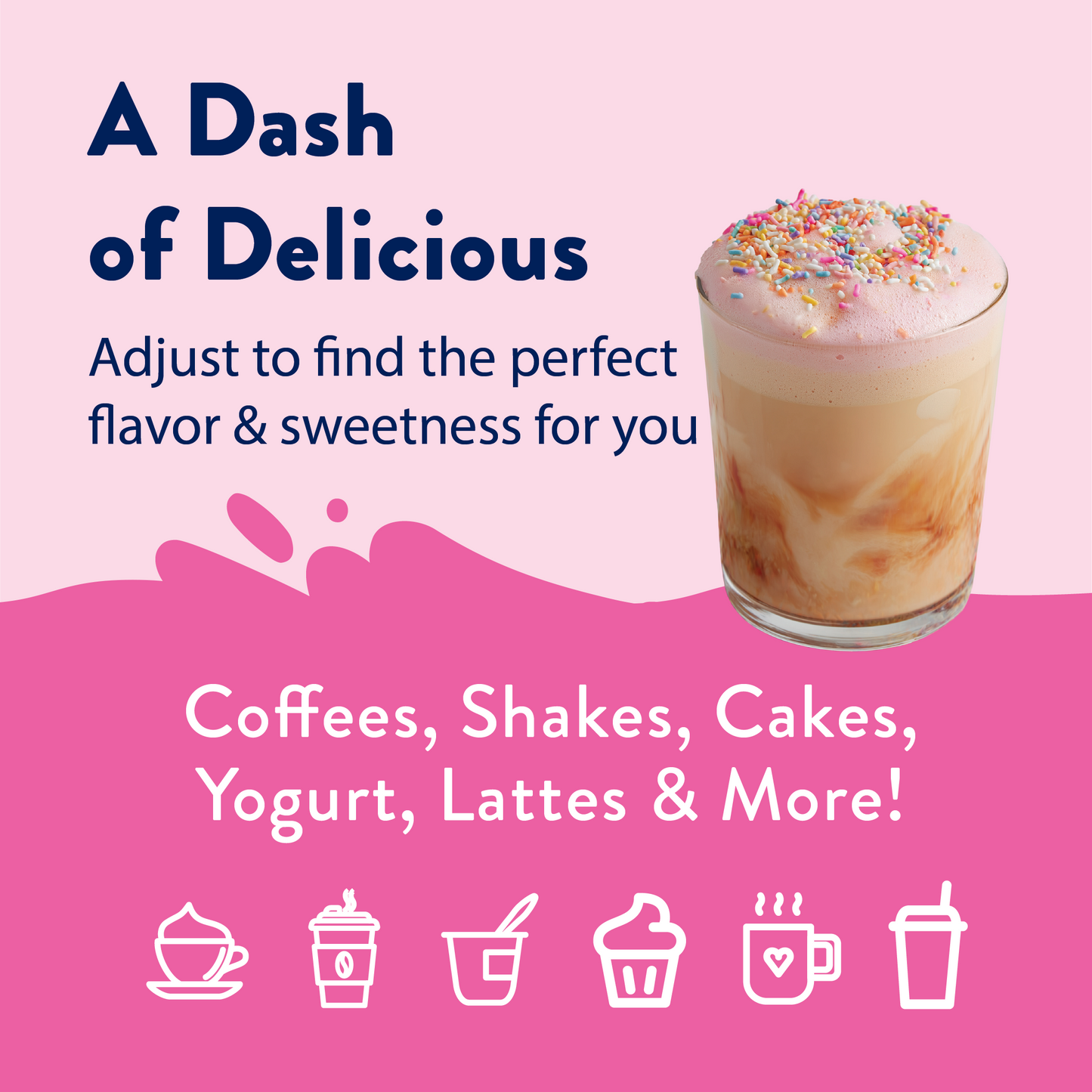 Dippin' Dots® Birthday Cake Ice Cream Syrup