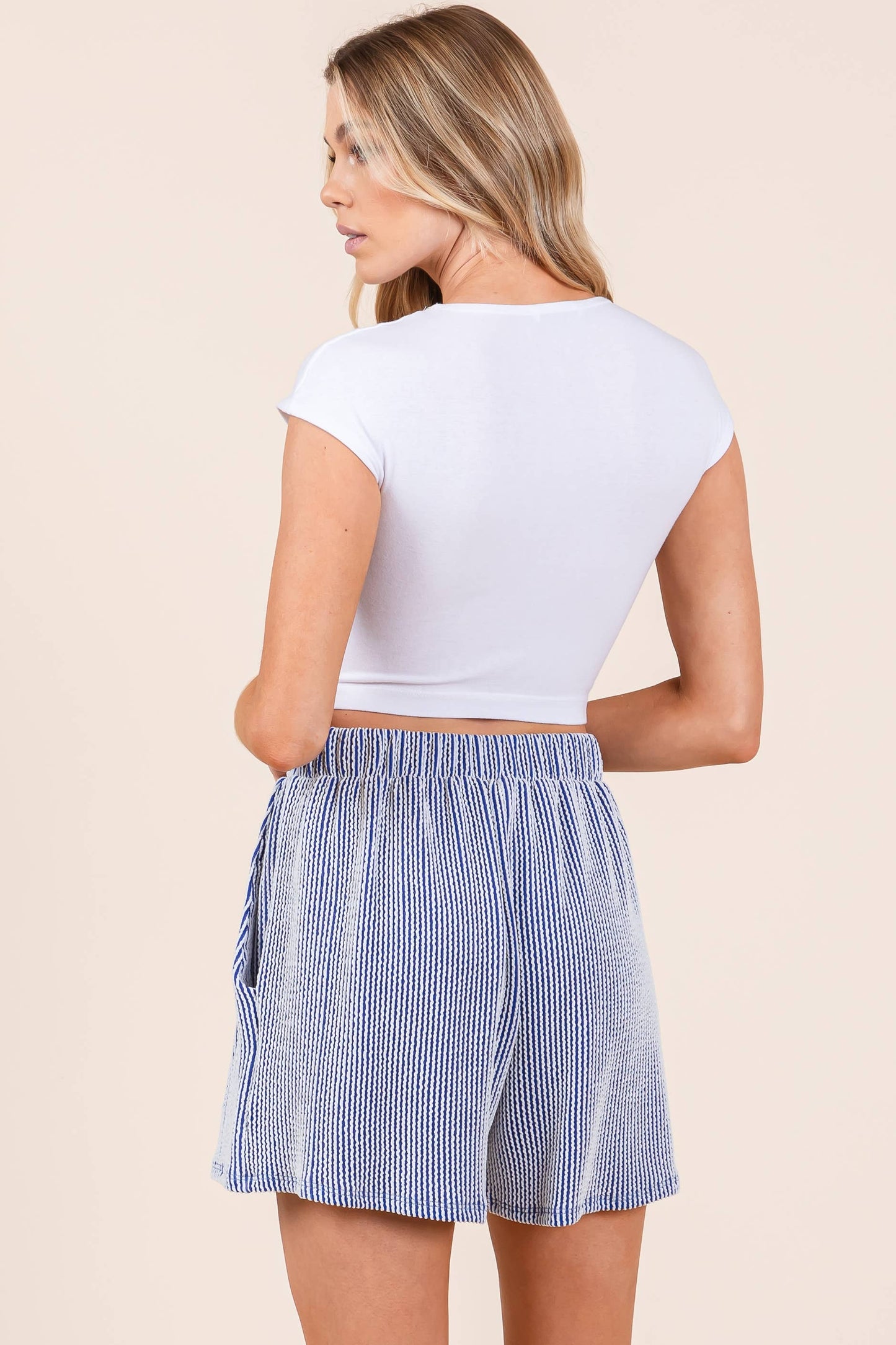 Ribbed Lounge Shorts