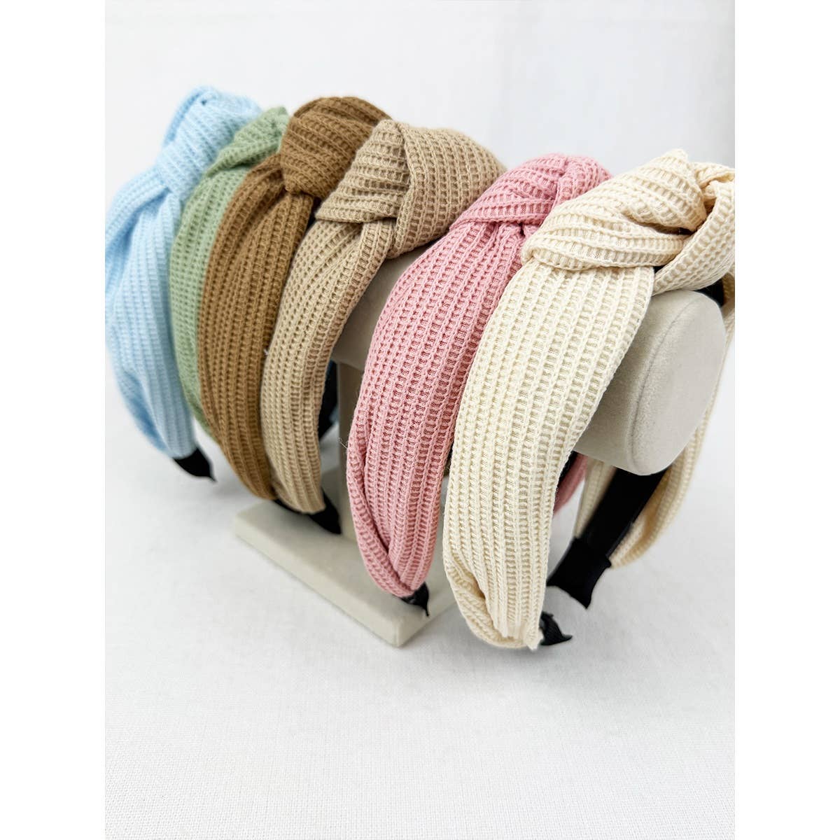 Waffle Knit Knot Headband