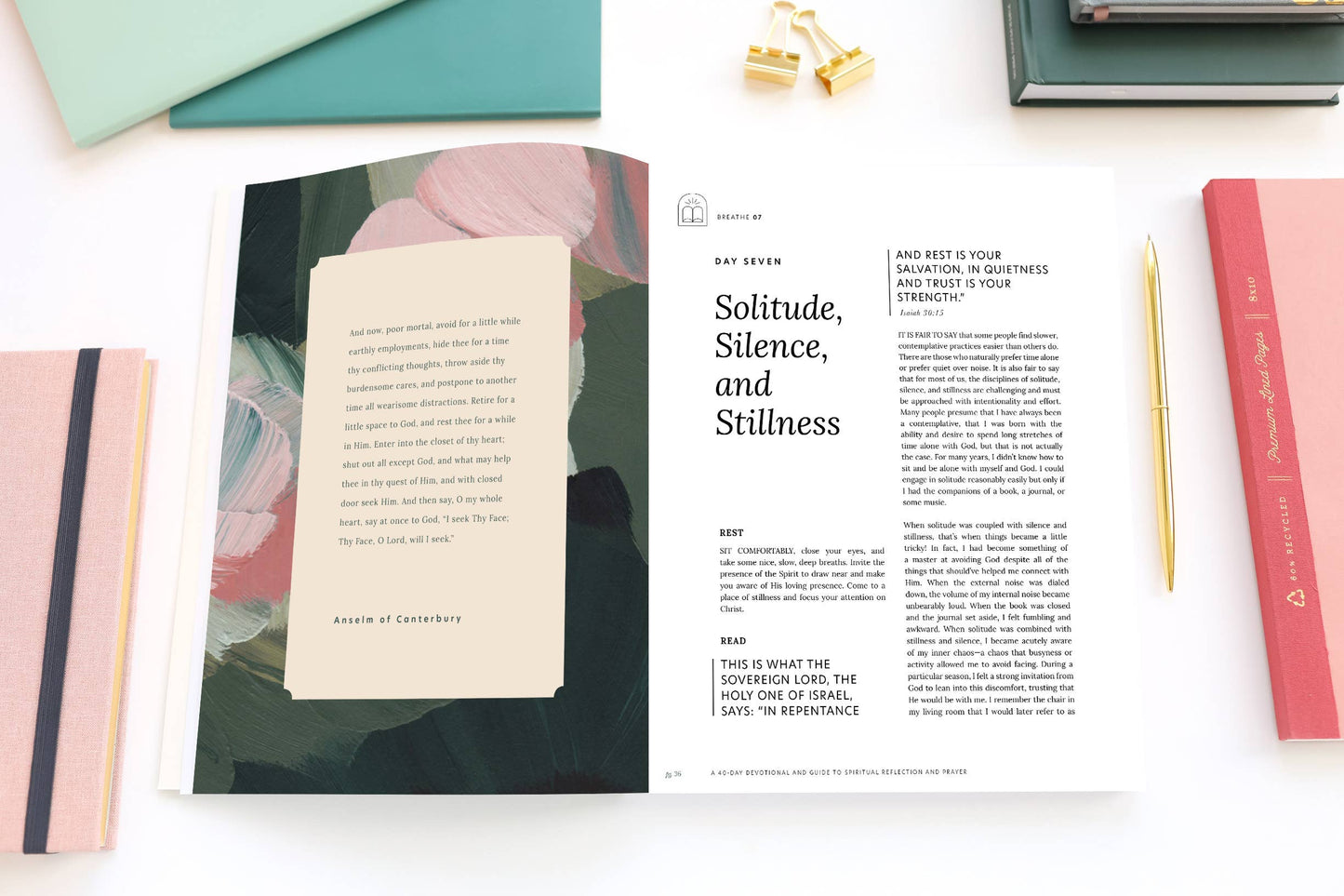 Breathe: 40 Days of Devotions and Reflections on Prayer