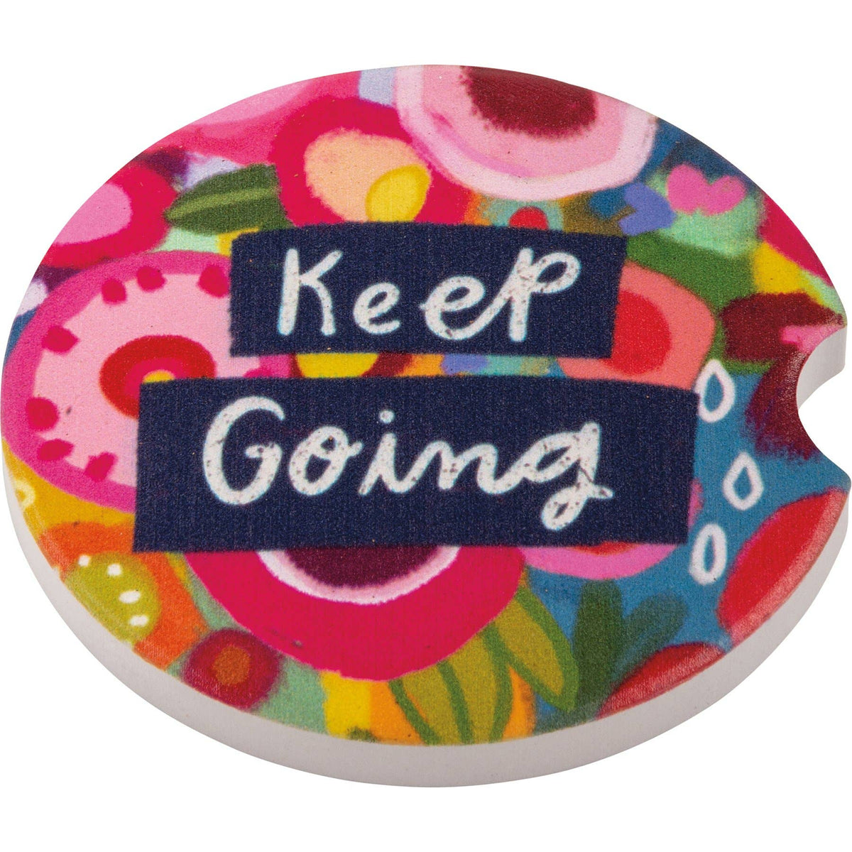 Keep Going Car Coasters