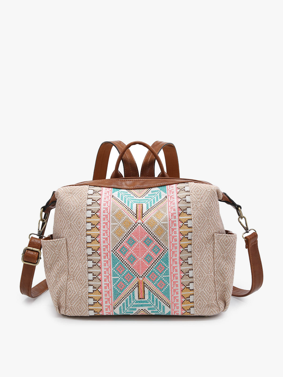 Lexie Aztec Backpack/Satchel