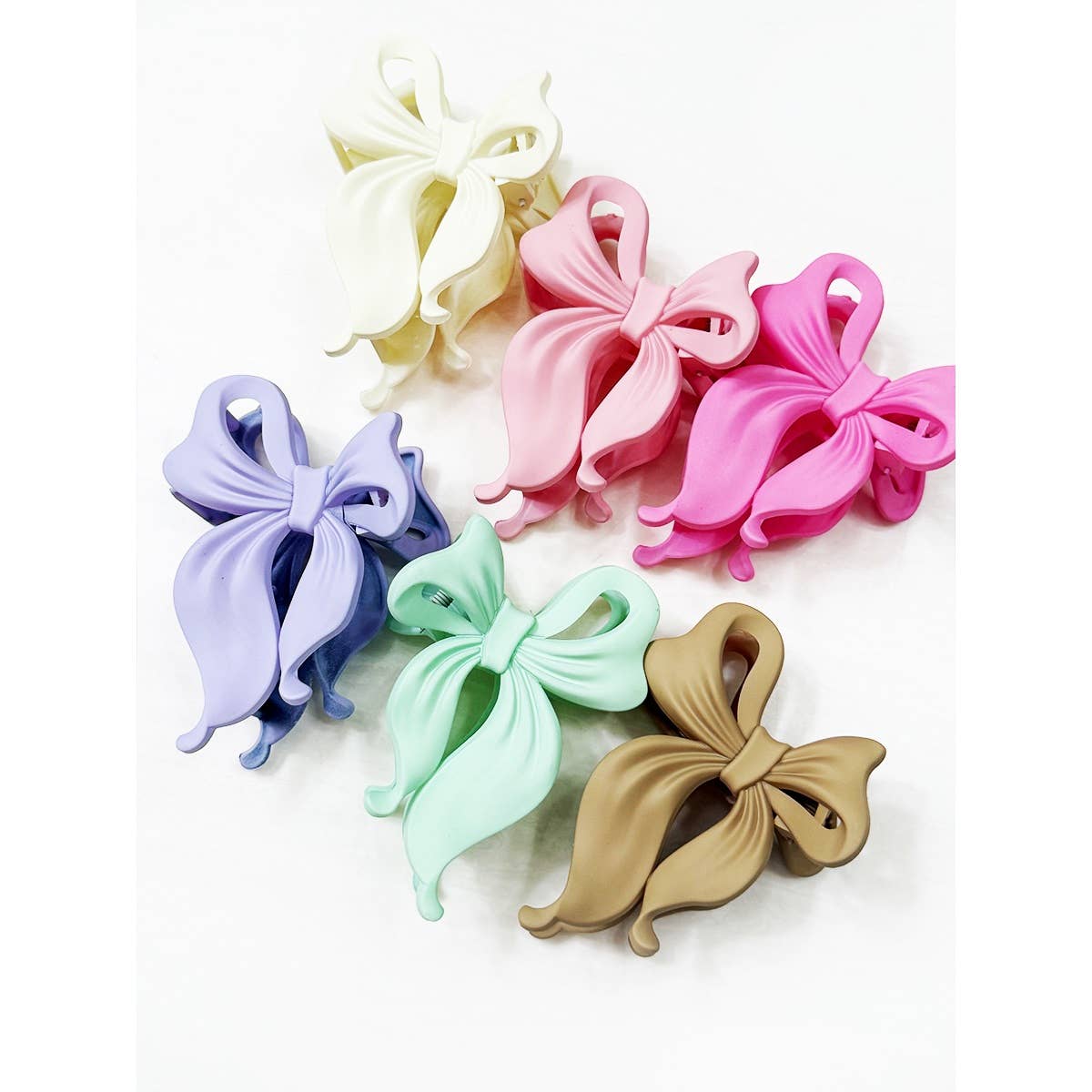 Small Bow Hair Clip Claw