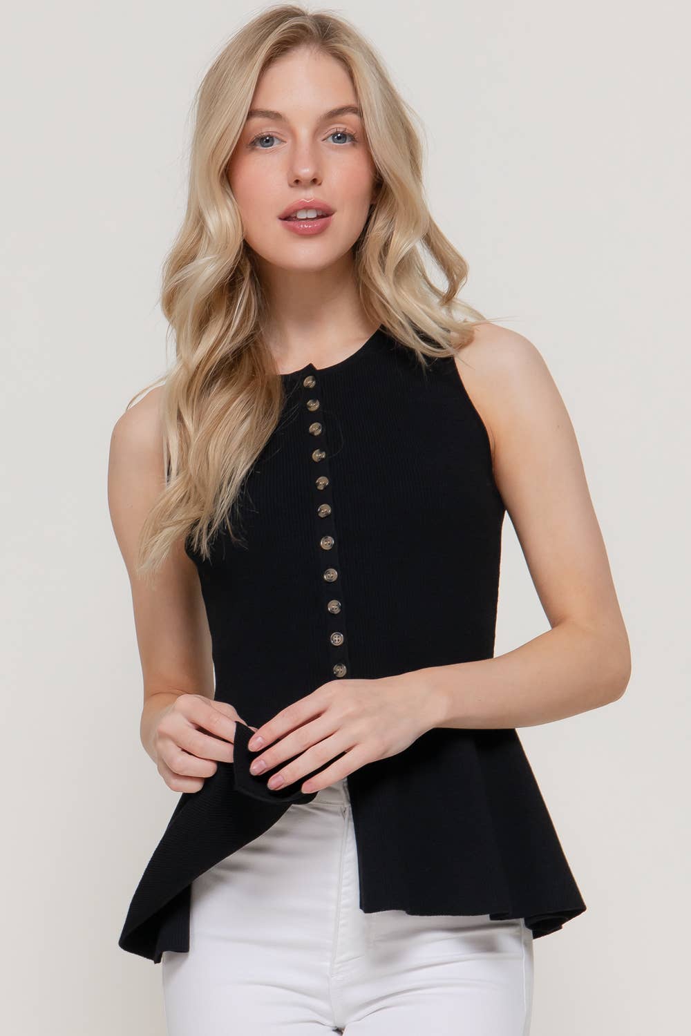 Brooklyn Peplum Top