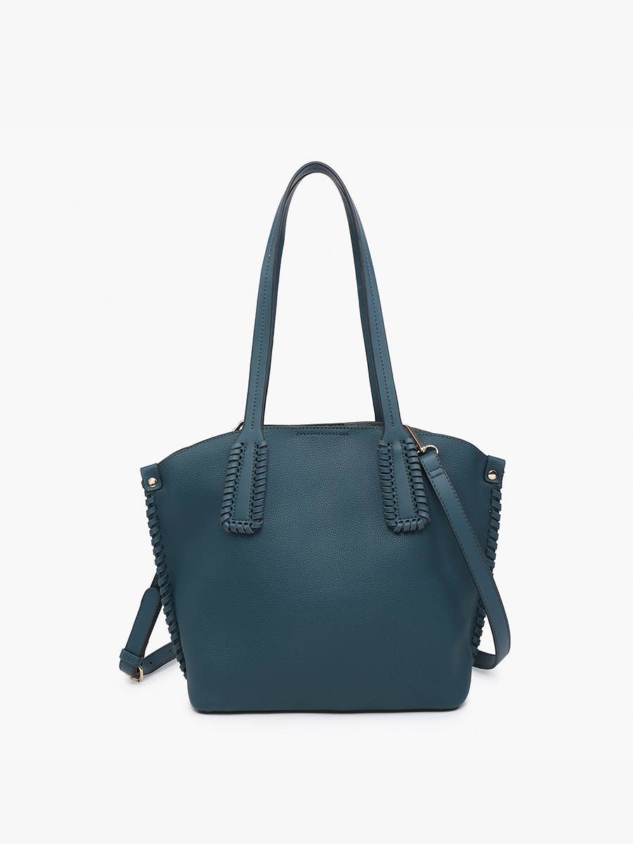 Micah Whipstitch Tote Bag – 3 Compartment