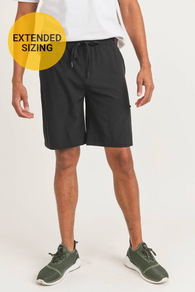 MEN - EXTENDED Active Drawstring Shorts