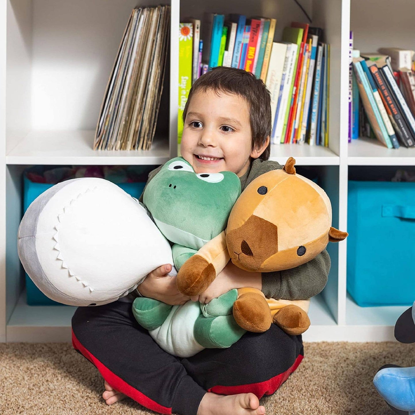 Snuggie Buggie Green Dino Plush Toy for Kids