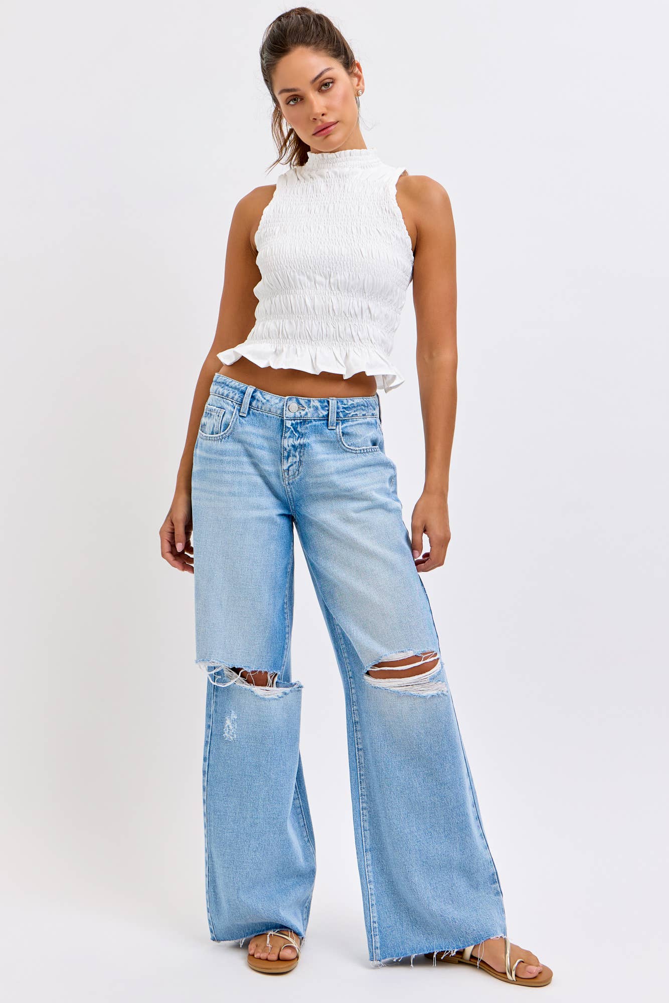Cello Low Rise Wide Leg