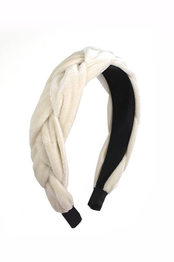 Braided Velvet Headband