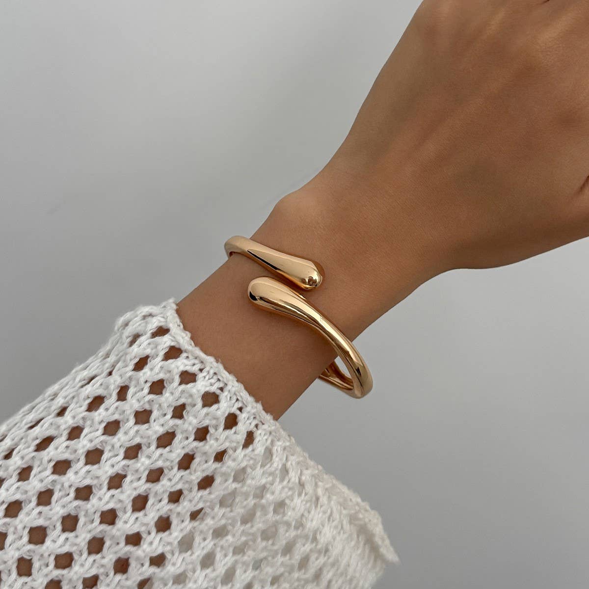 Teardrop Cuff Bracelet