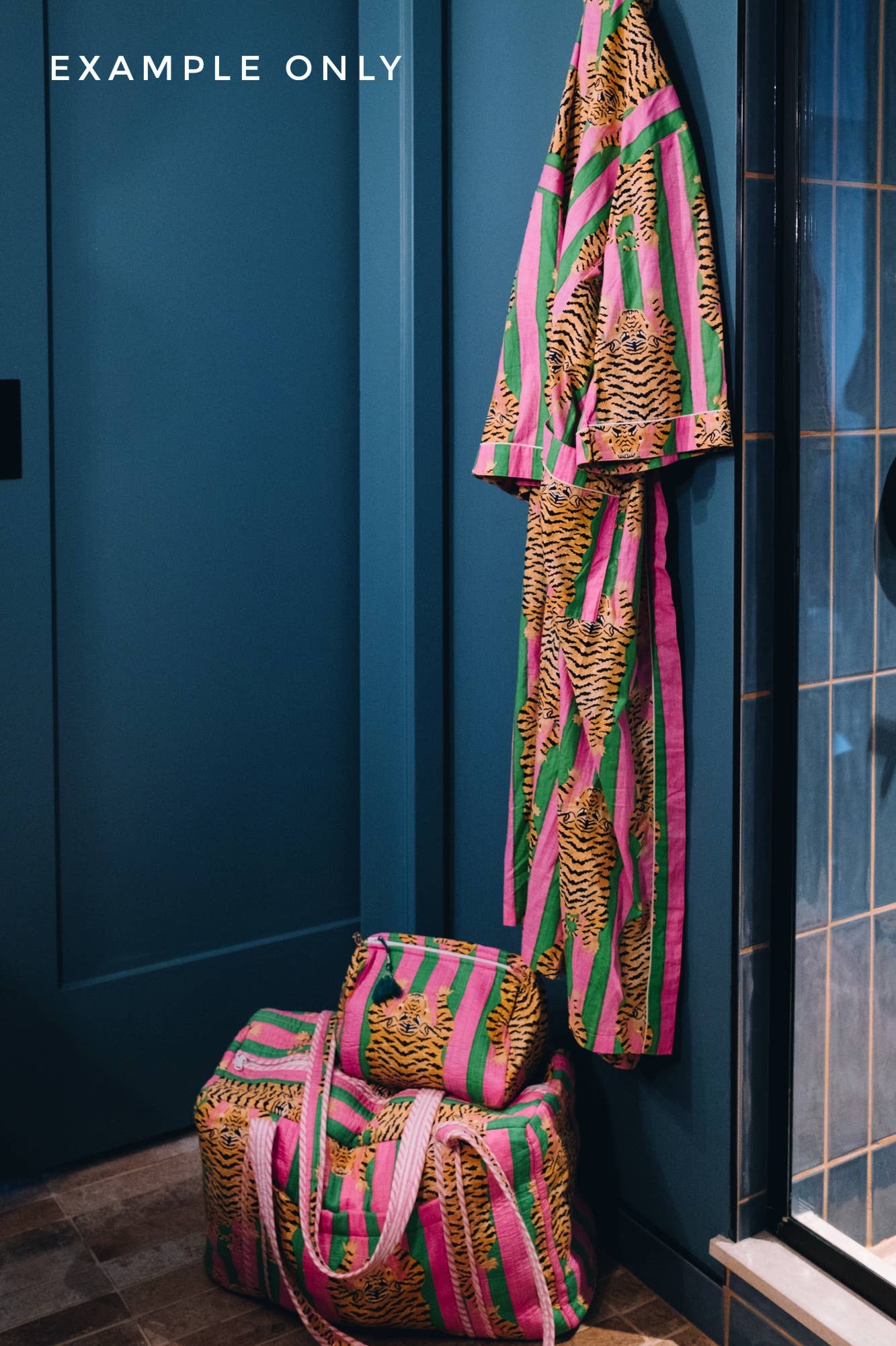 Women's Cotton Robe | Floral Print Kimono Cover-Up Duster