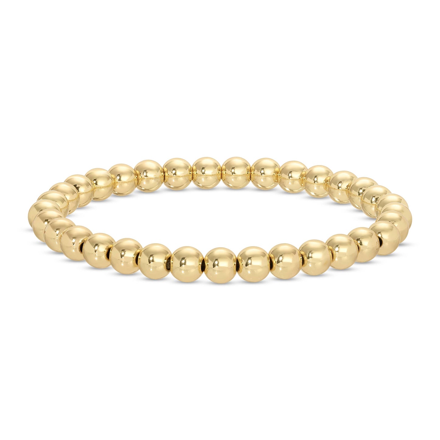 6mm Beaded Bracelet