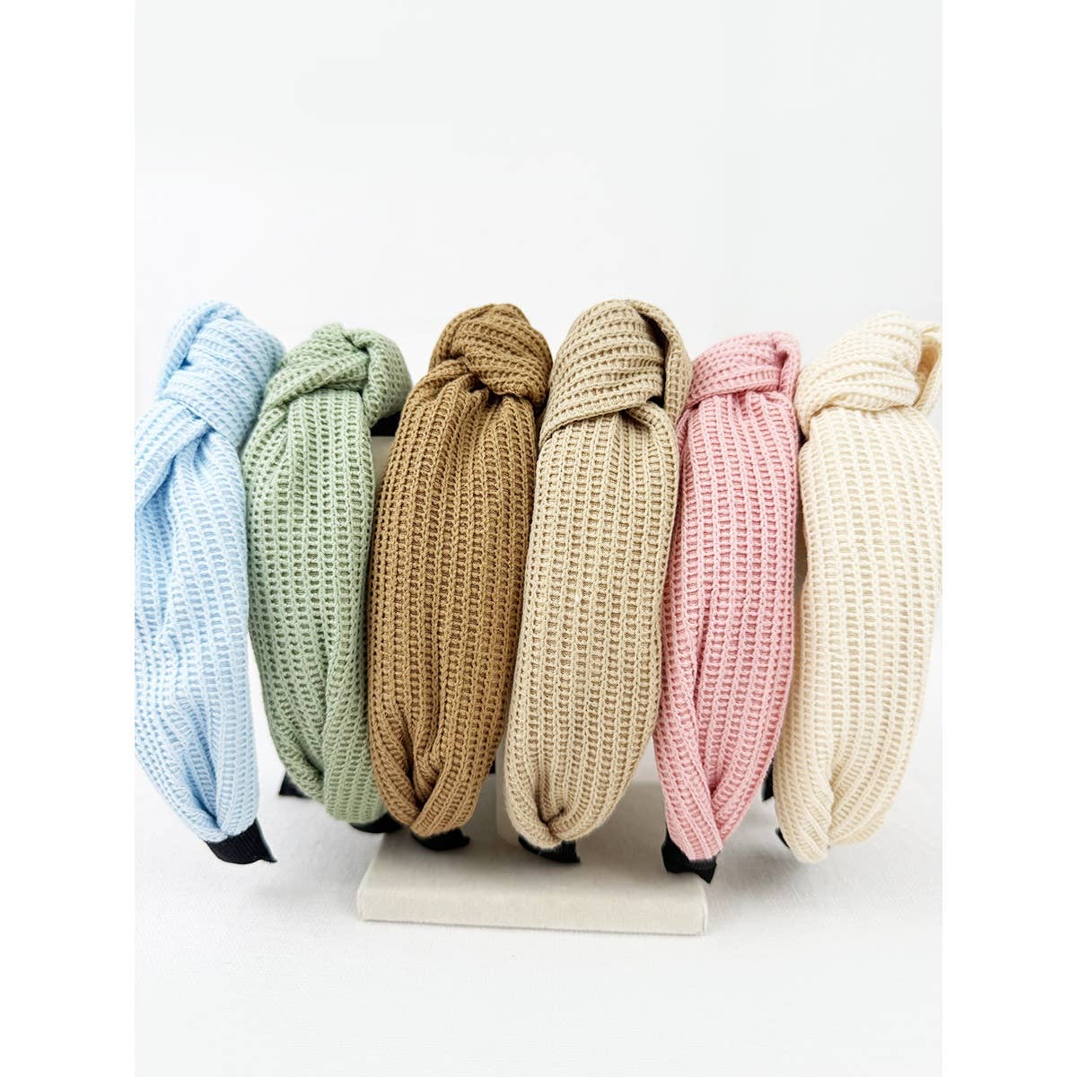 Waffle Knit Knot Headband