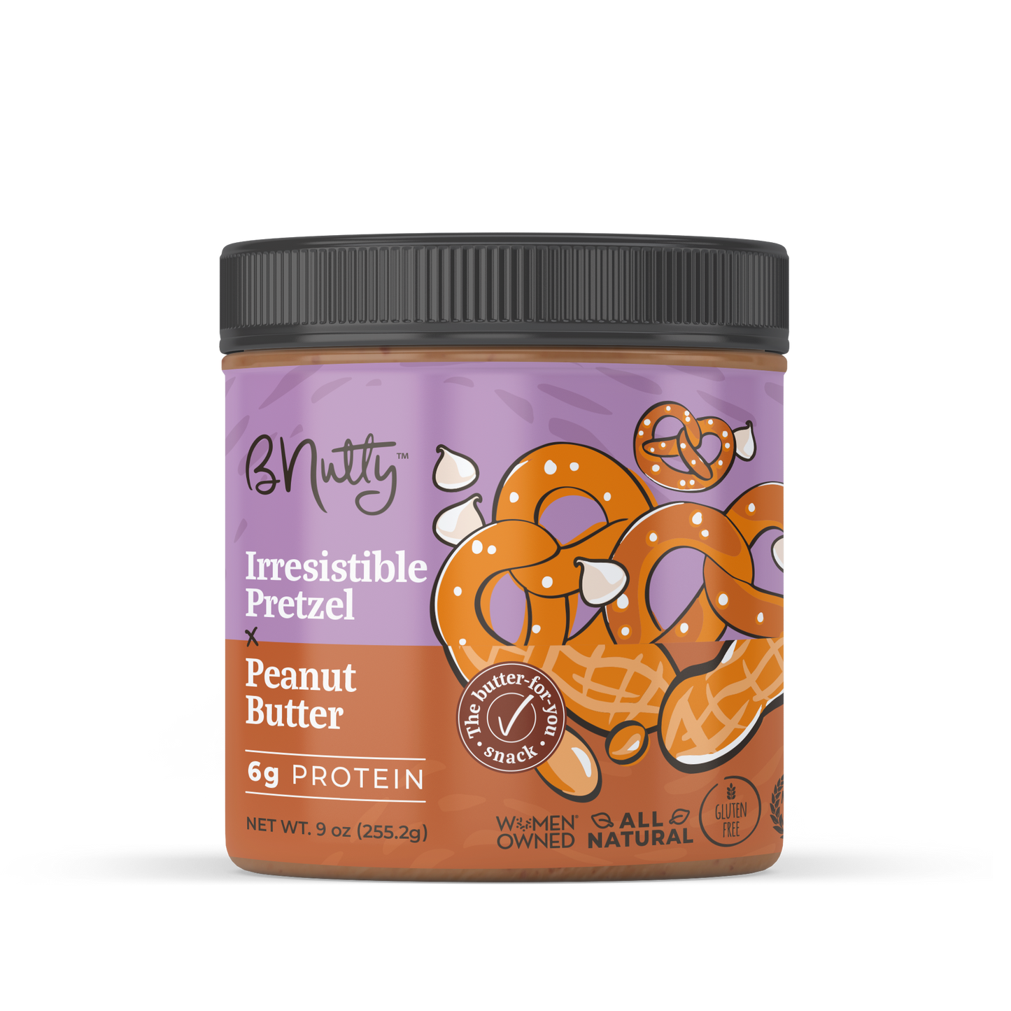 Irresistible Pretzel BNutty Peanut Butter - 9oz