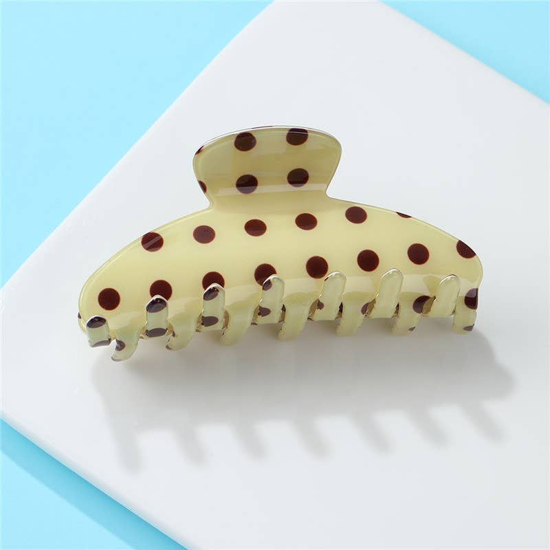 Polka Dot Hair Clip