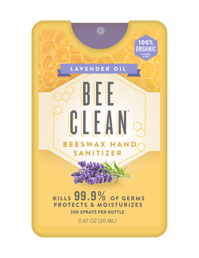 Bee Clean Organic Beeswax Hand Sanitizer