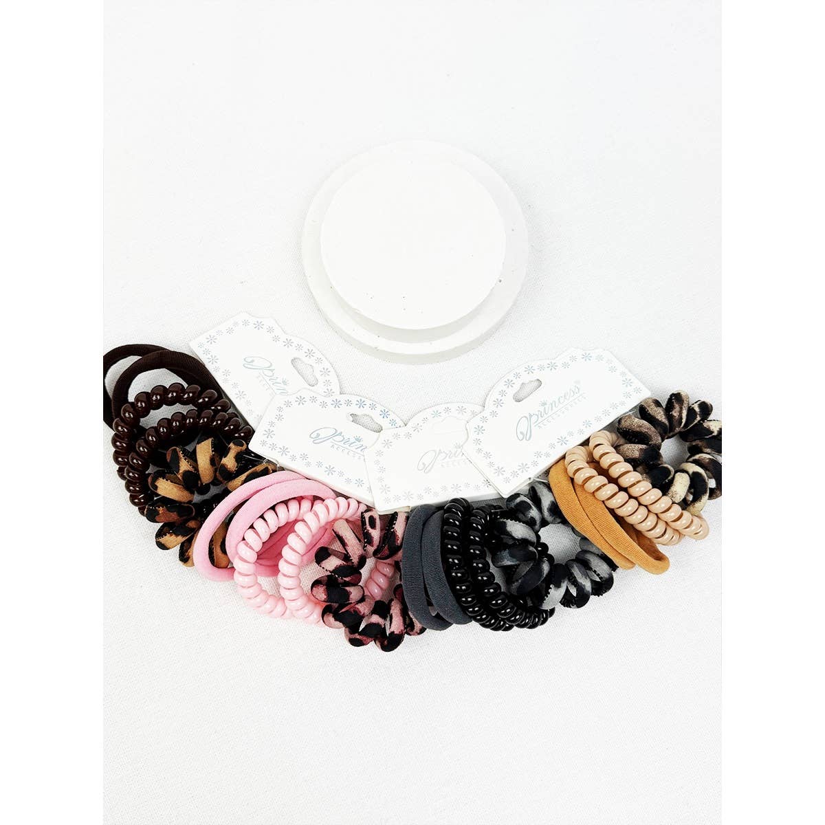 Leopard Mixed Hair Tie Set