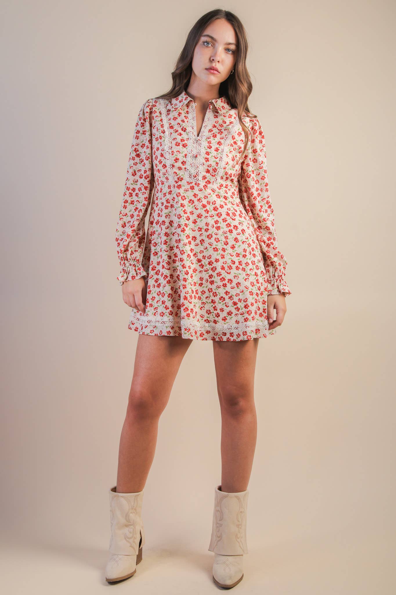 Rory Floral Lace Dress