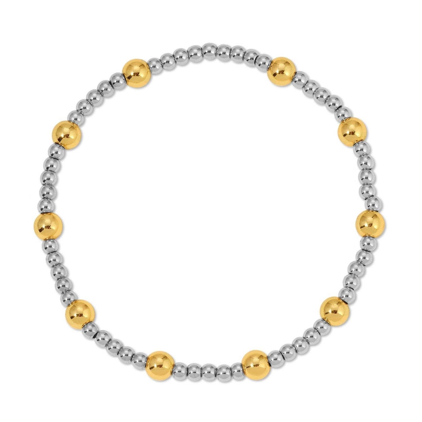 Two-Tone Stretch Bracelets 3mm/5mm