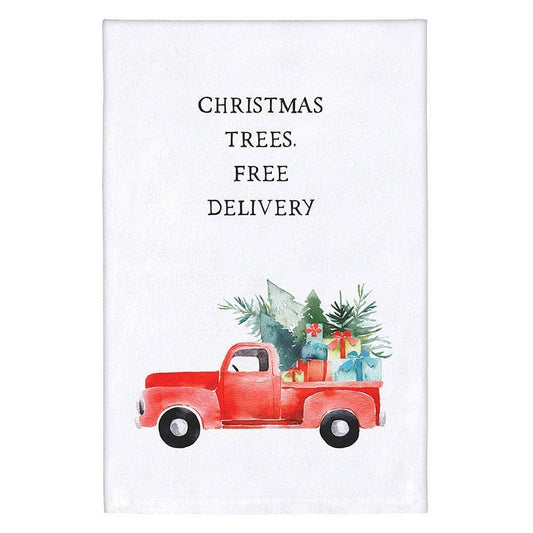 Christmas Trees Tea Towel