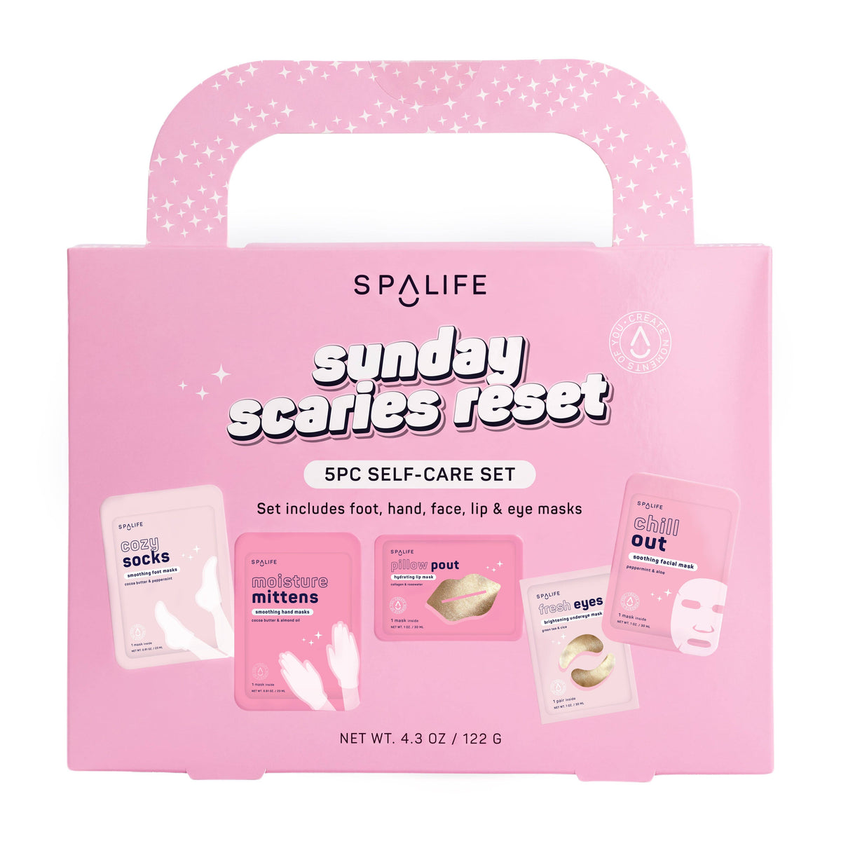 Christmas Holiday Sunday Scaries Reset | 5 Piece Self-Care Reset Gift Set