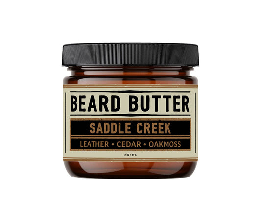 Saddle Creek Beard Butter - Leather, Cedar, Oakmoss