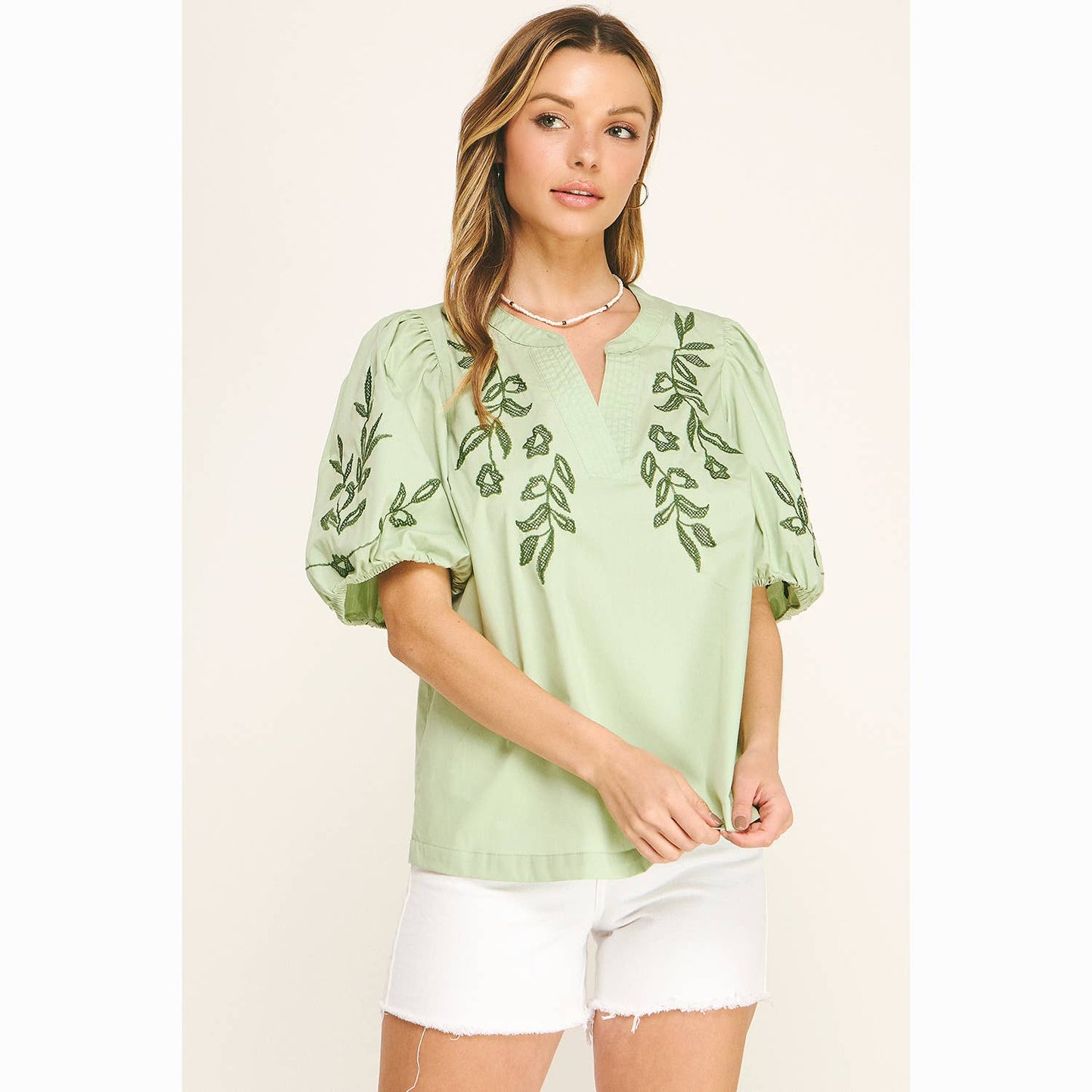 Ivy Embroidered Top