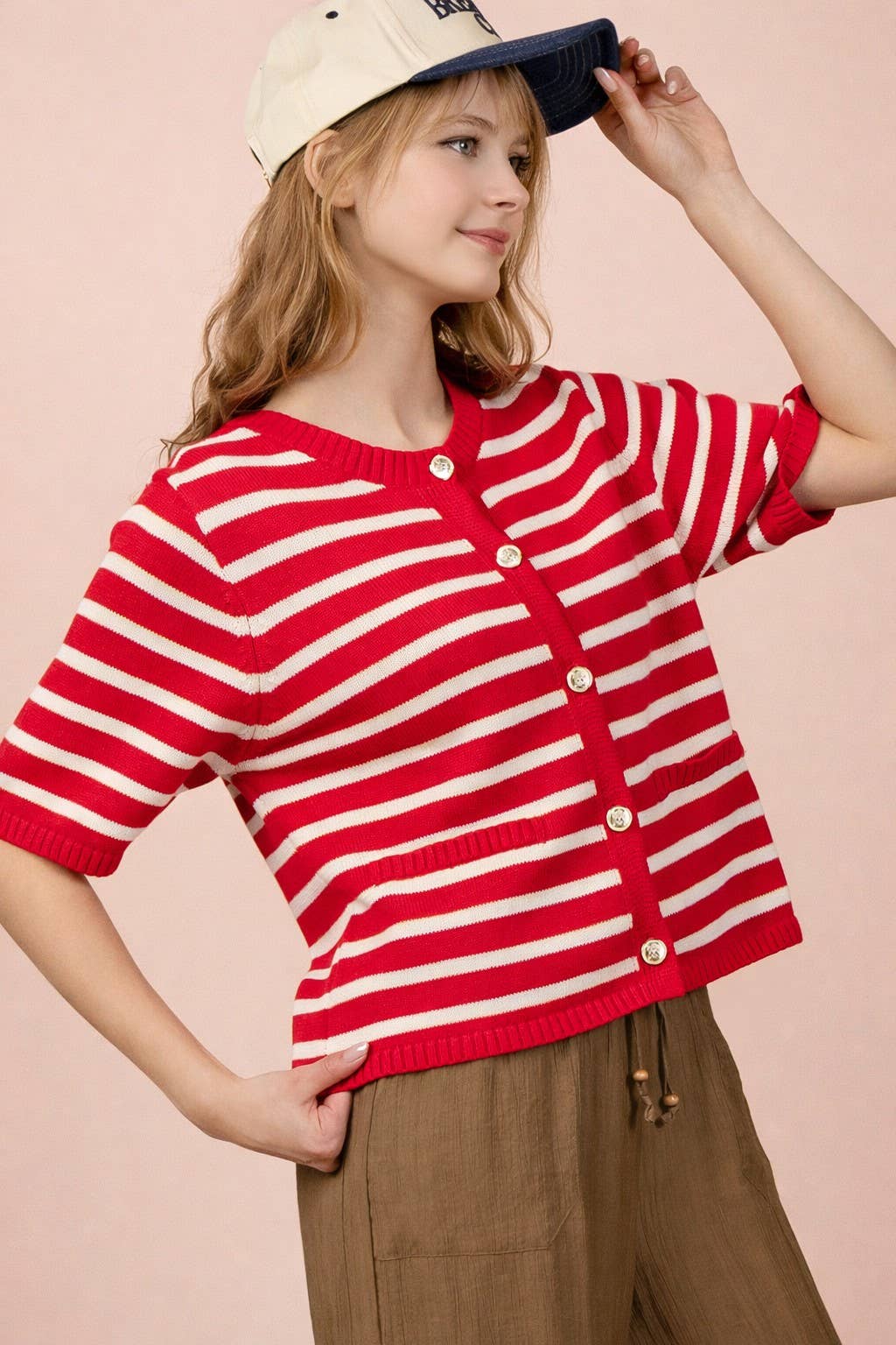 Annalise Stripe Sweater